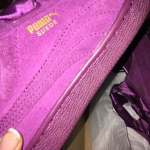 Purple sued pumas